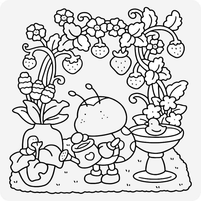 Printable coloring page #479