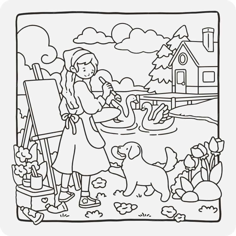 Printable coloring page #48