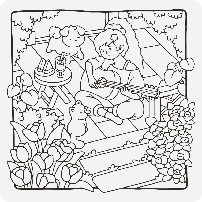 Printable coloring page #49