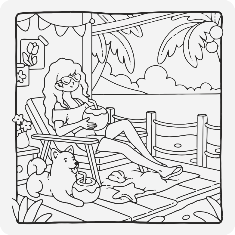 Printable coloring page #51