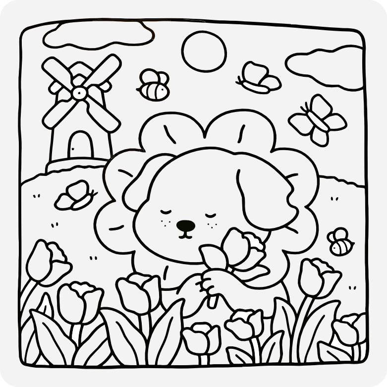 Printable coloring page #512