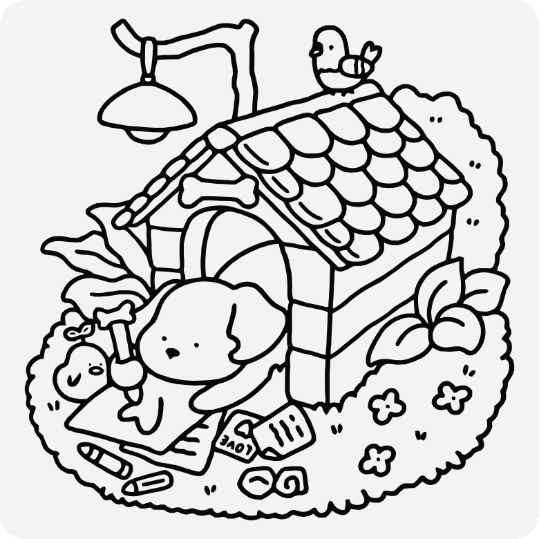 Printable coloring page #524