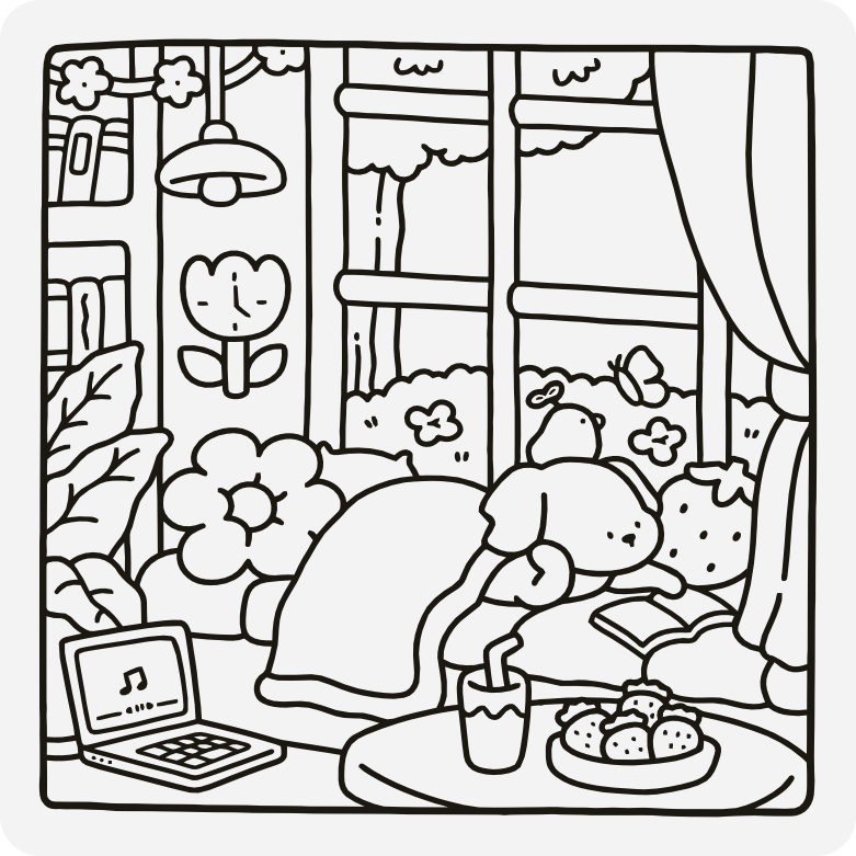 Printable coloring page #525
