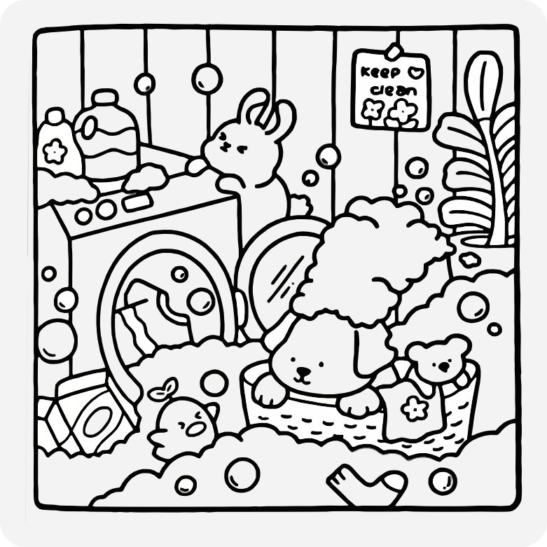 Printable coloring page #542