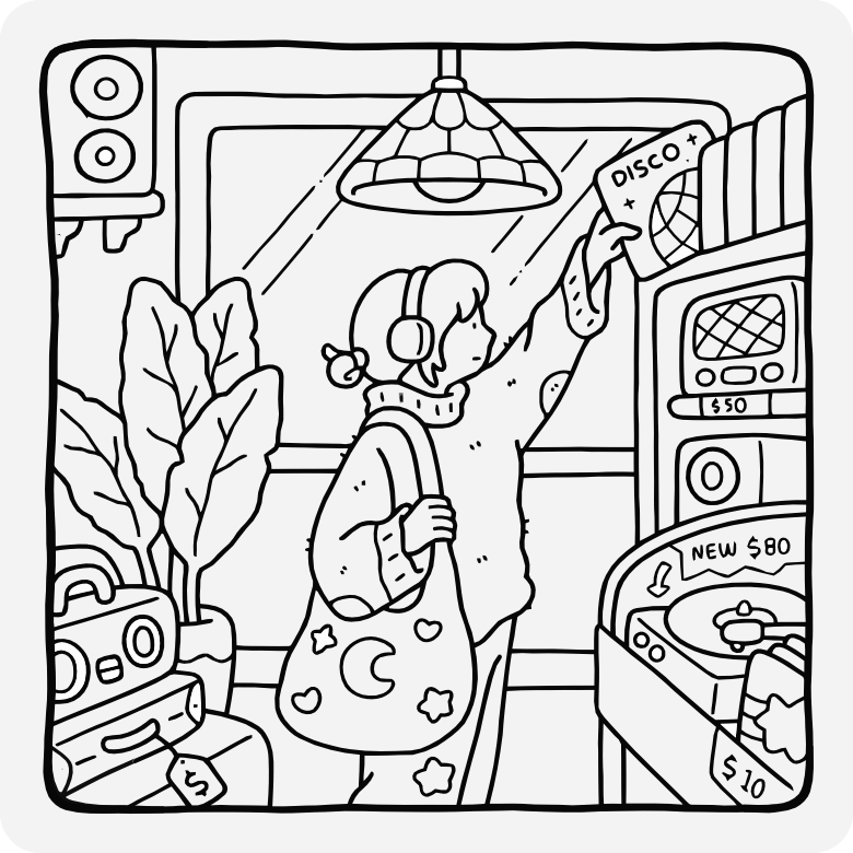Printable coloring page #546