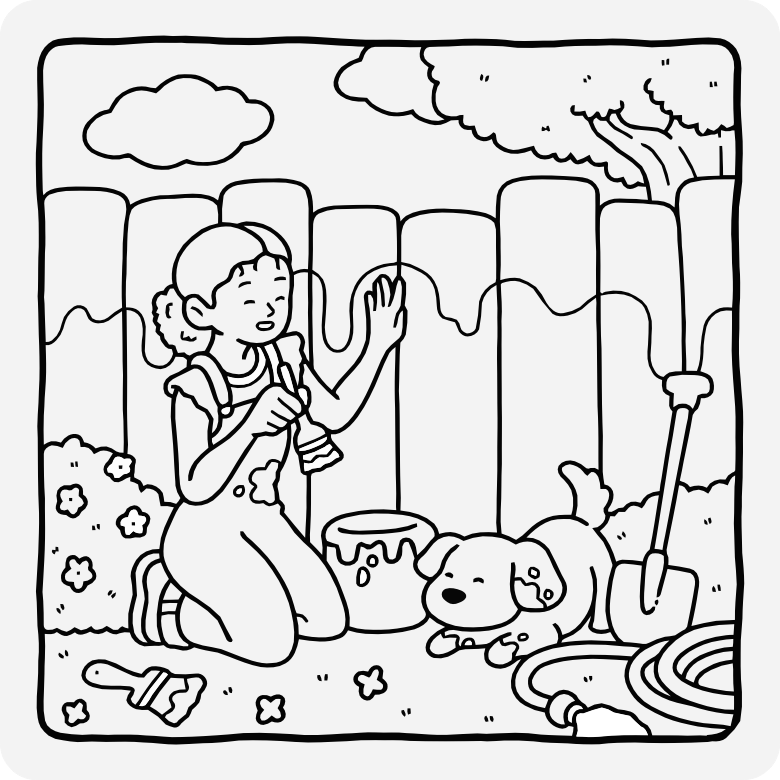 Printable coloring page #556