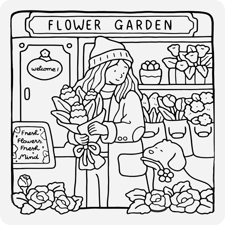 Printable coloring page #575