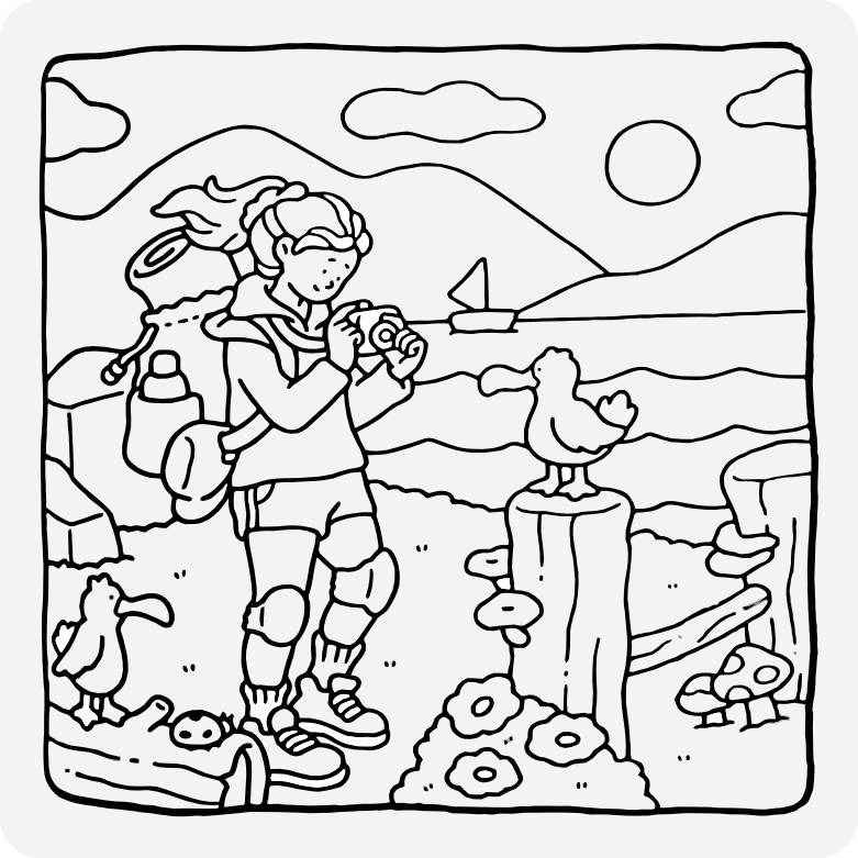Printable coloring page #576