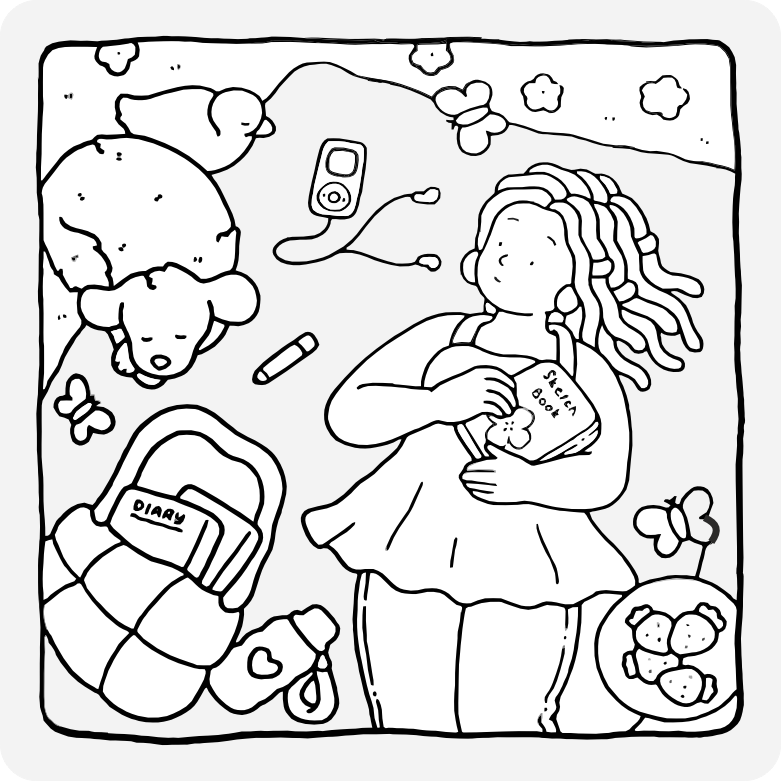 Printable coloring page #579