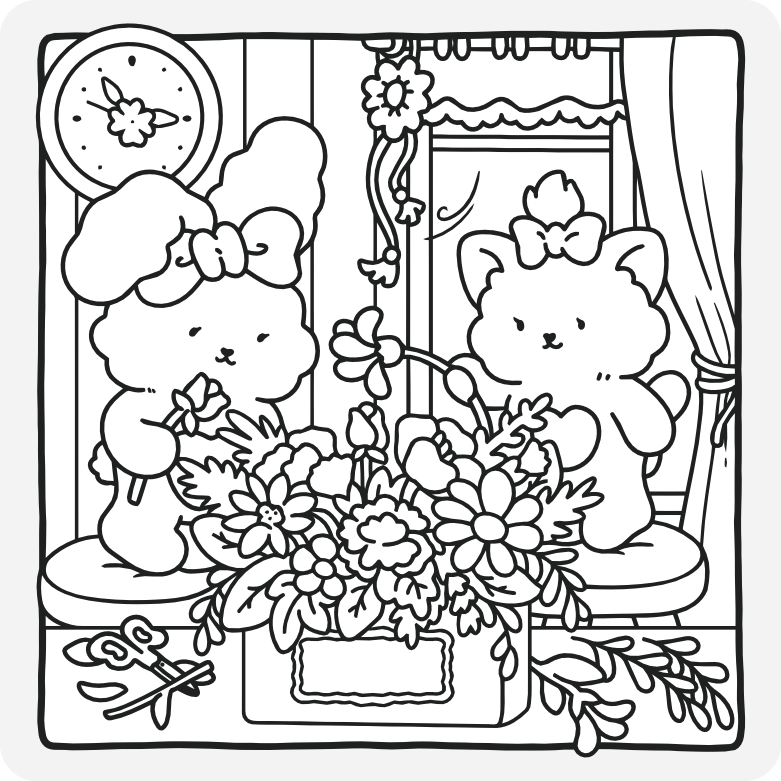 Printable coloring page #590