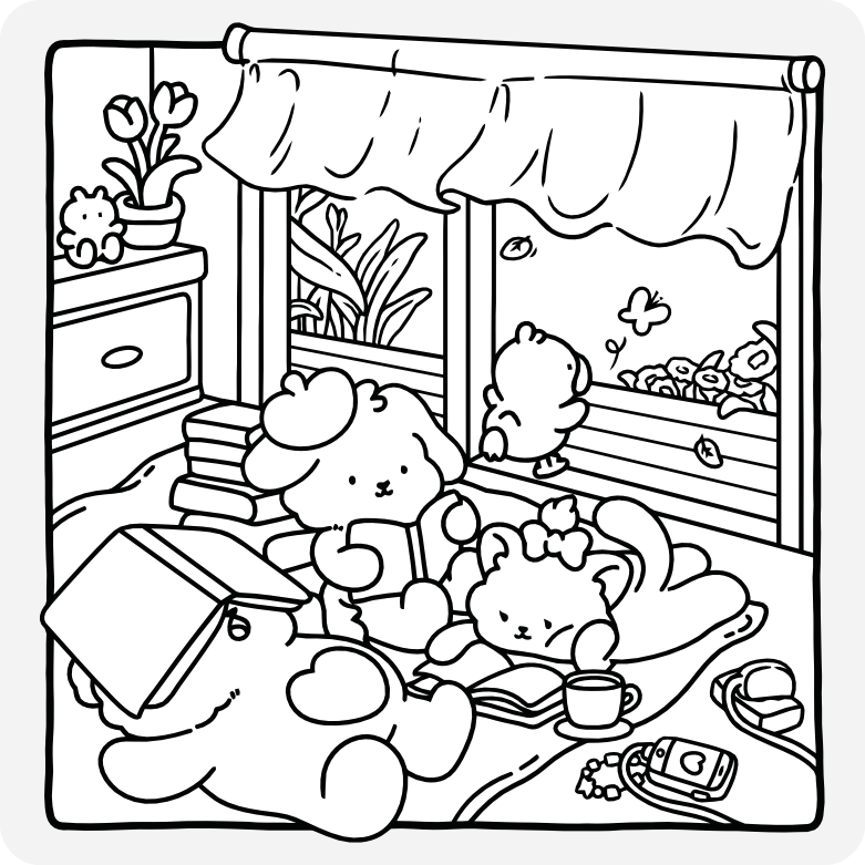 Printable coloring page #603