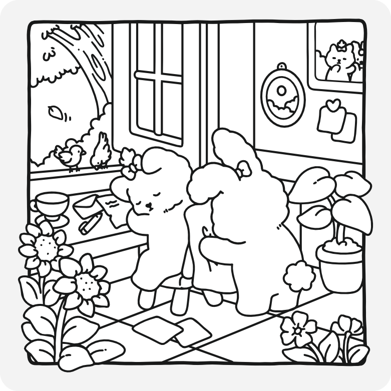 Printable coloring page #613