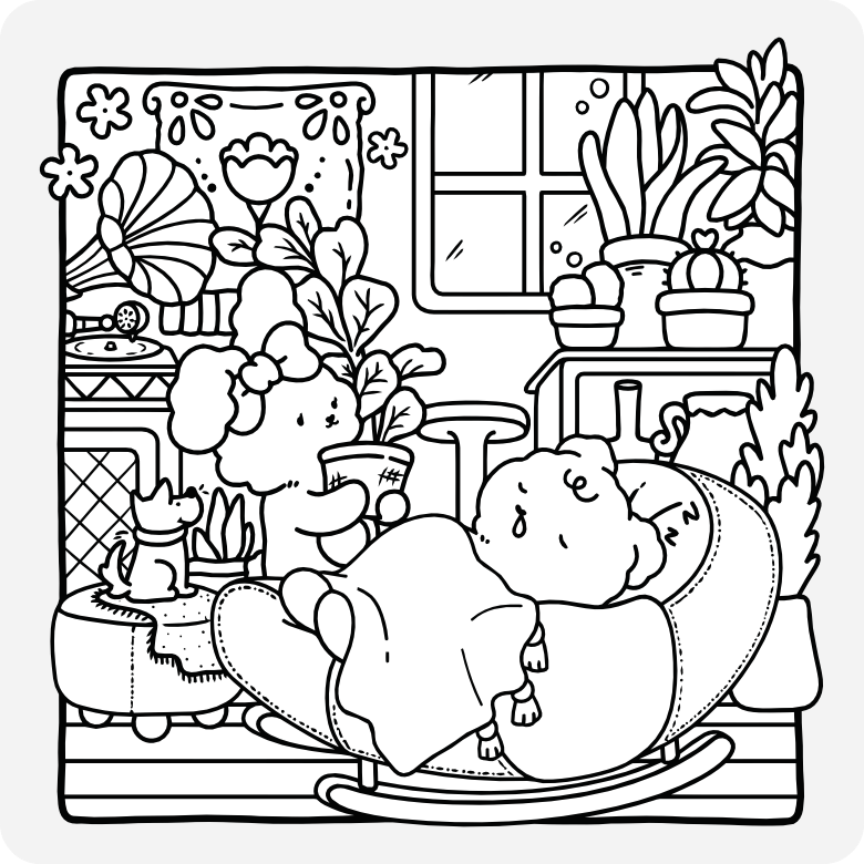 Printable coloring page #616