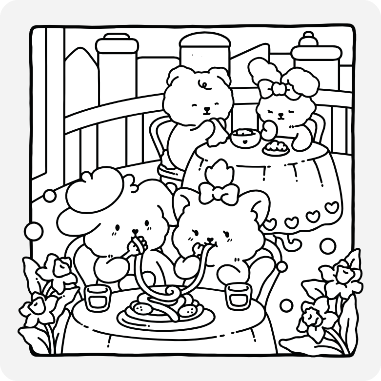 Printable coloring page #623