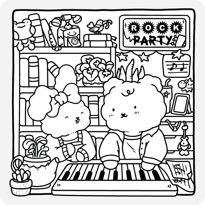 Printable coloring page #640