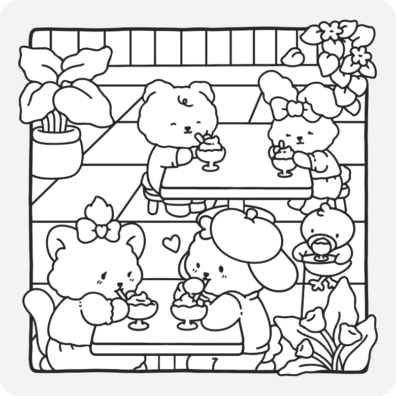 Printable coloring page #644