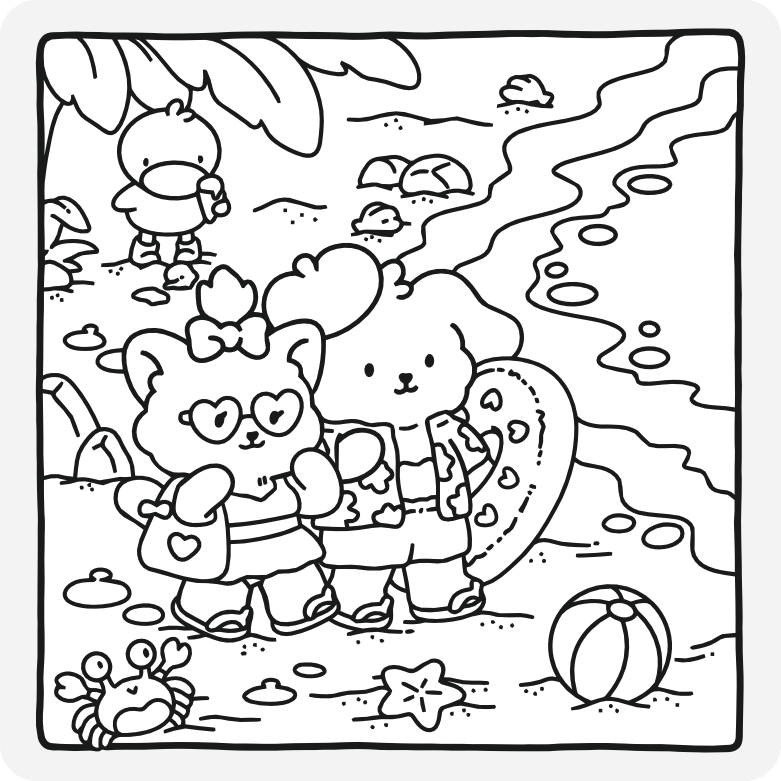 Printable coloring page #652