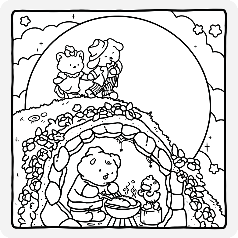 Printable coloring page #653