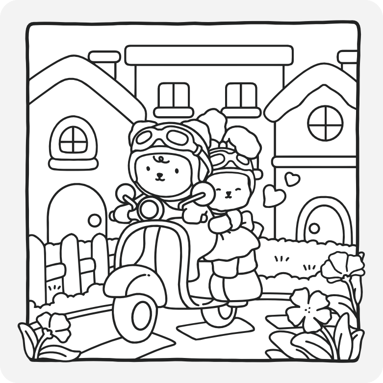 Printable coloring page #657