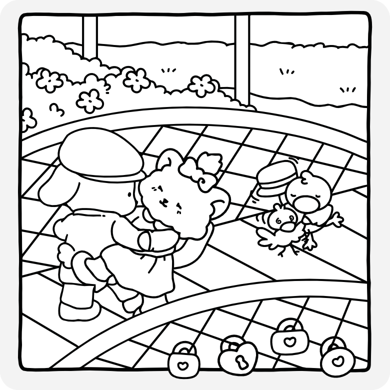 Printable coloring page #659