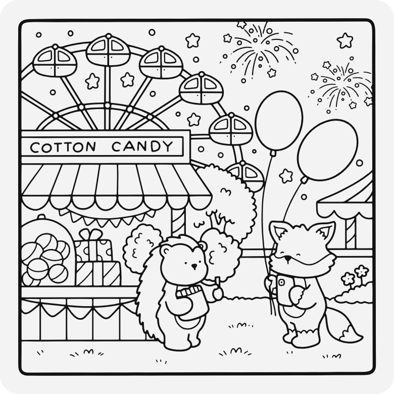 Printable coloring page #671