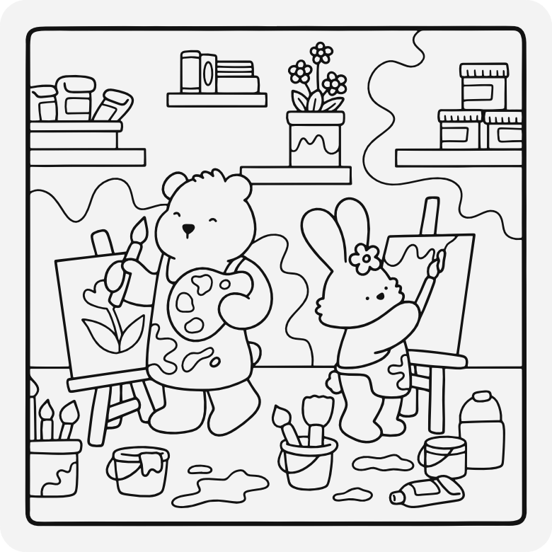 Printable coloring page #676
