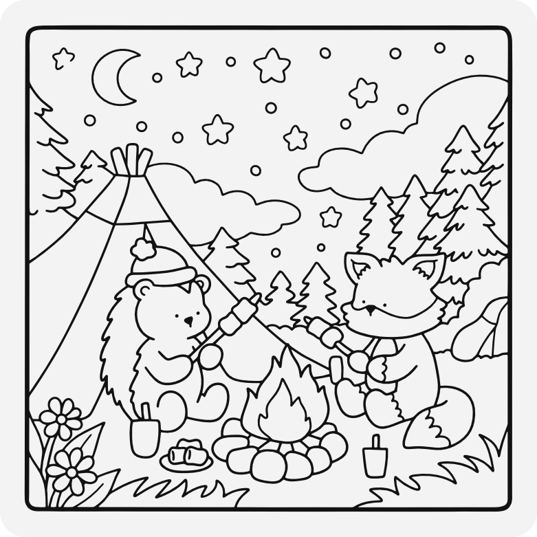 Printable coloring page #677