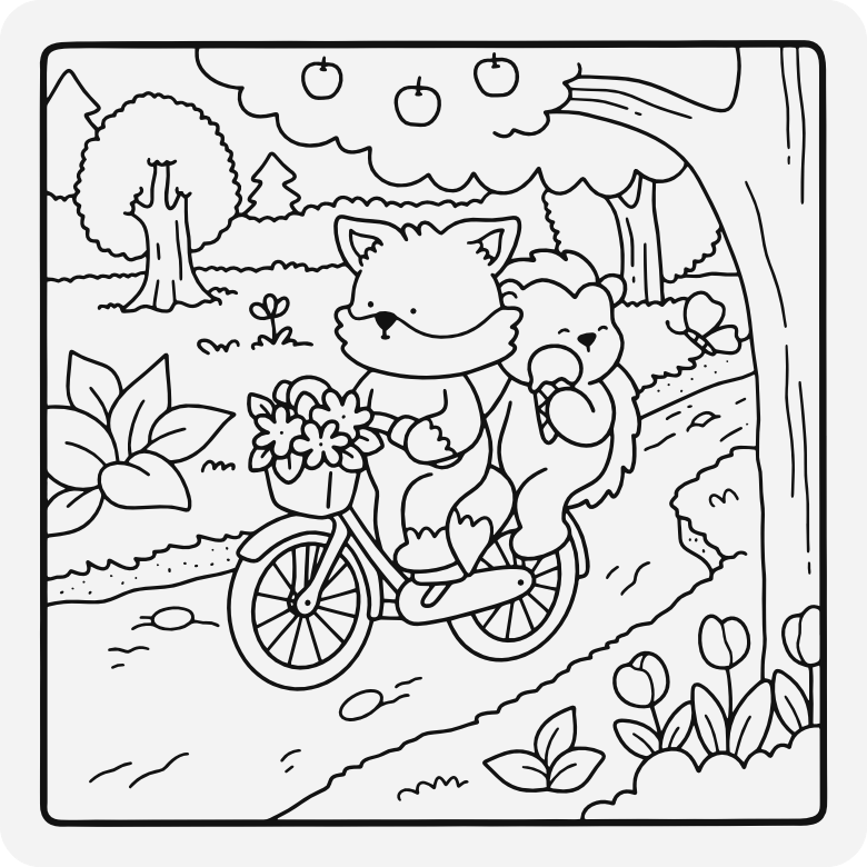 Printable coloring page #681