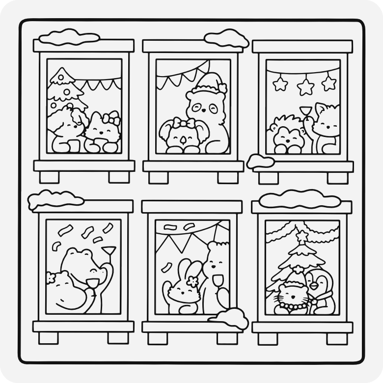 Printable coloring page #697