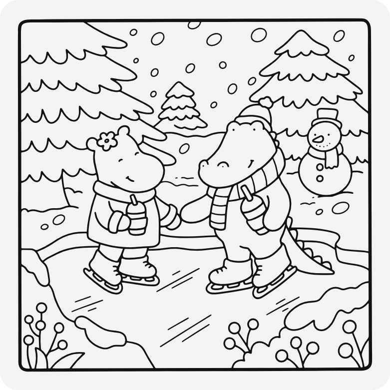 Printable coloring page #698