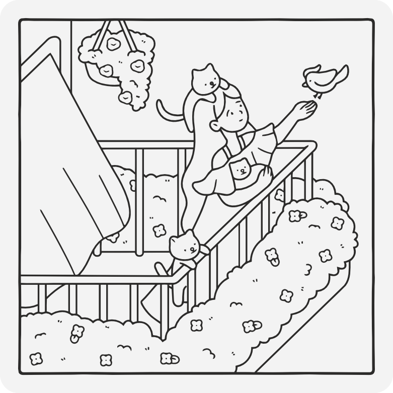 Printable coloring page #7