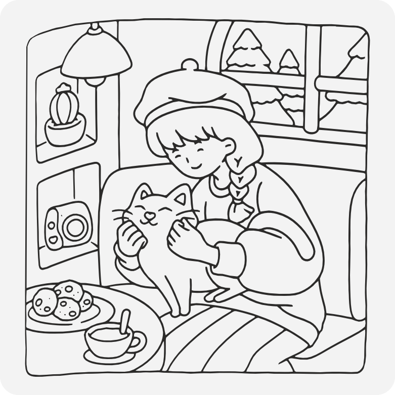 Printable coloring page #70