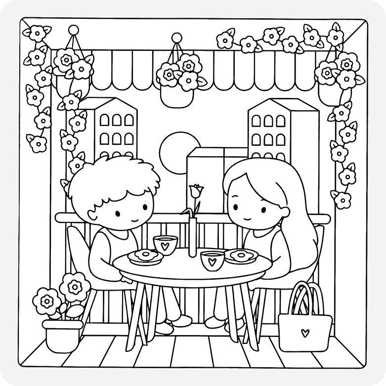 Printable coloring page #720