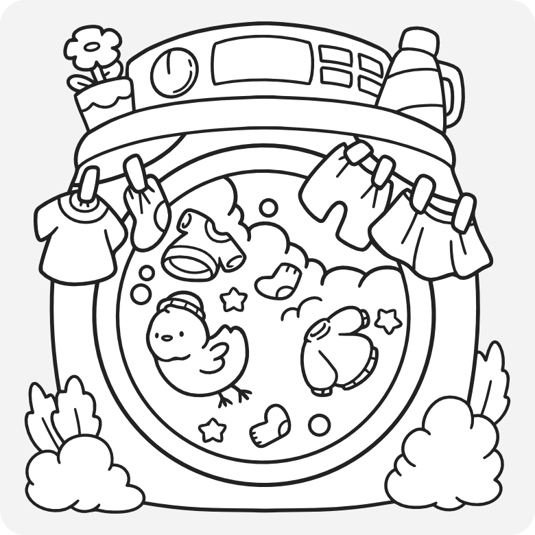 Printable coloring page #734