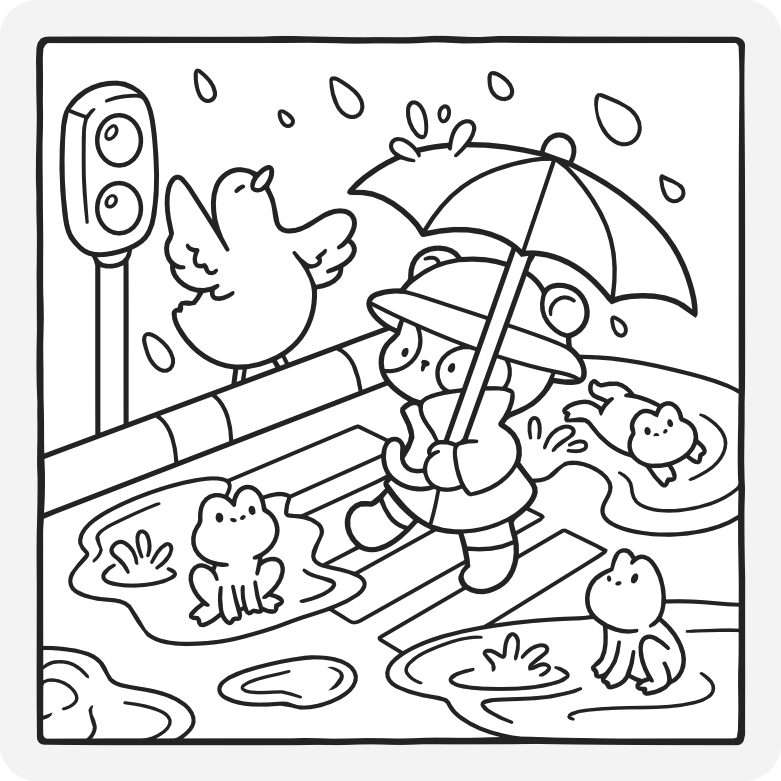 Printable coloring page #767