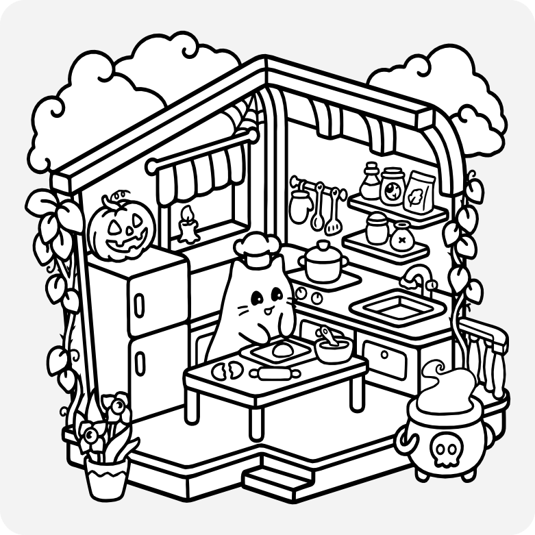 Printable coloring page #777