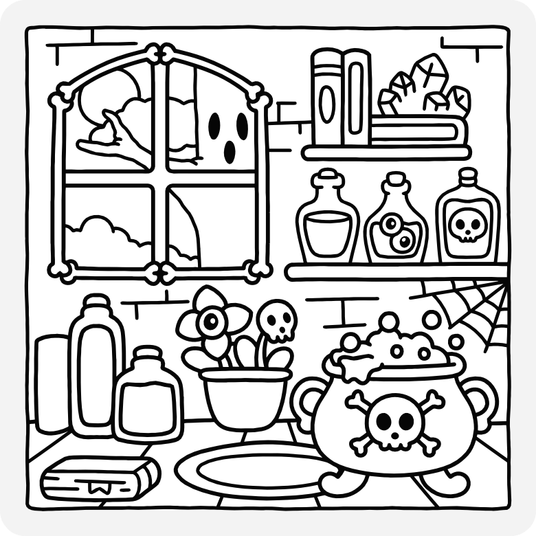 Printable coloring page #779