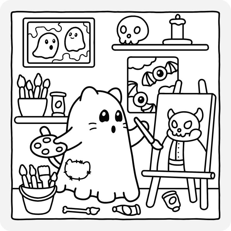 Printable coloring page #780