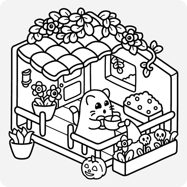 Printable coloring page #792