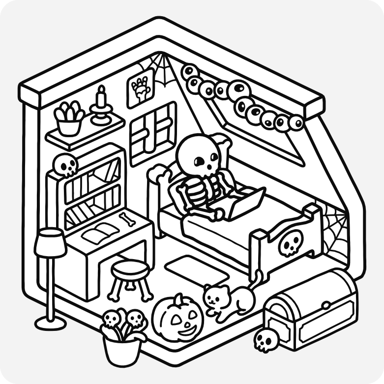 Printable coloring page #795