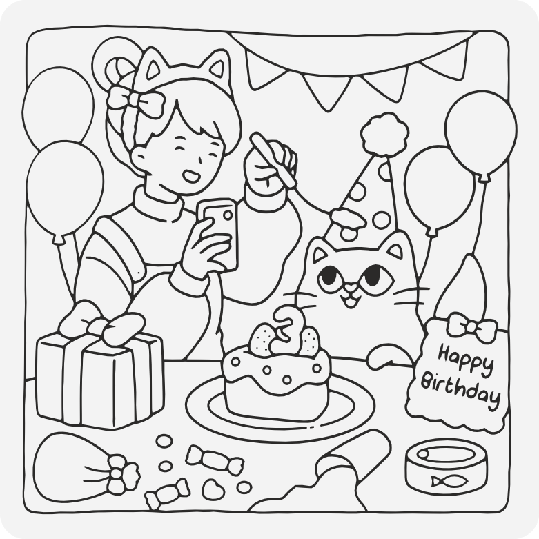 Printable coloring page #80