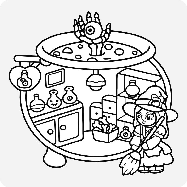 Printable coloring page #805