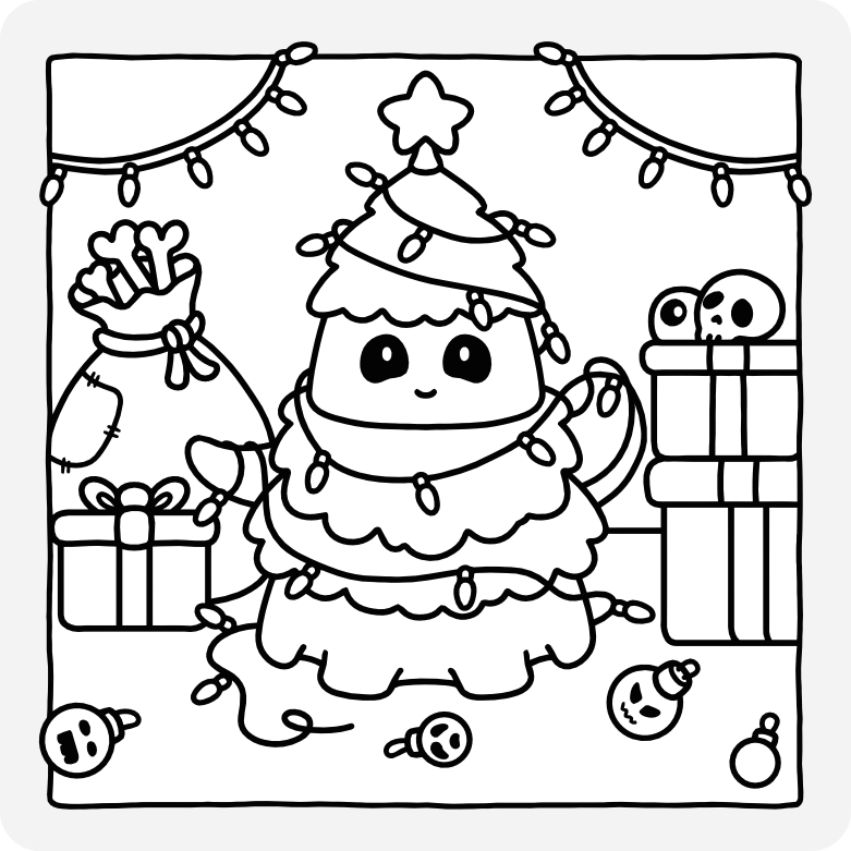 Printable coloring page #807