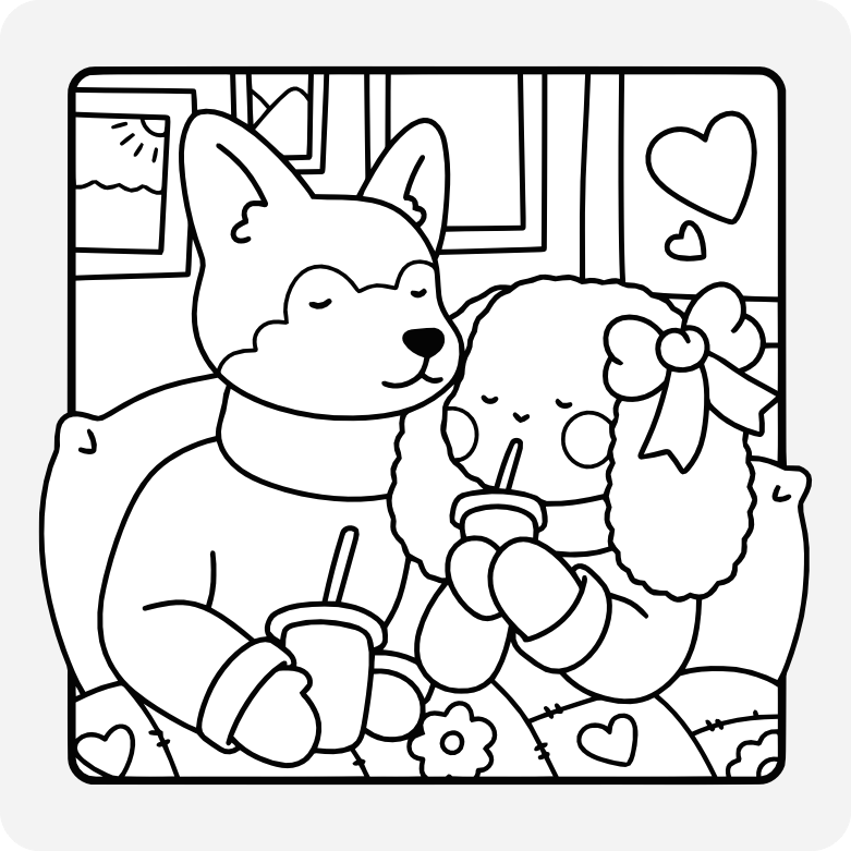 Printable coloring page #818