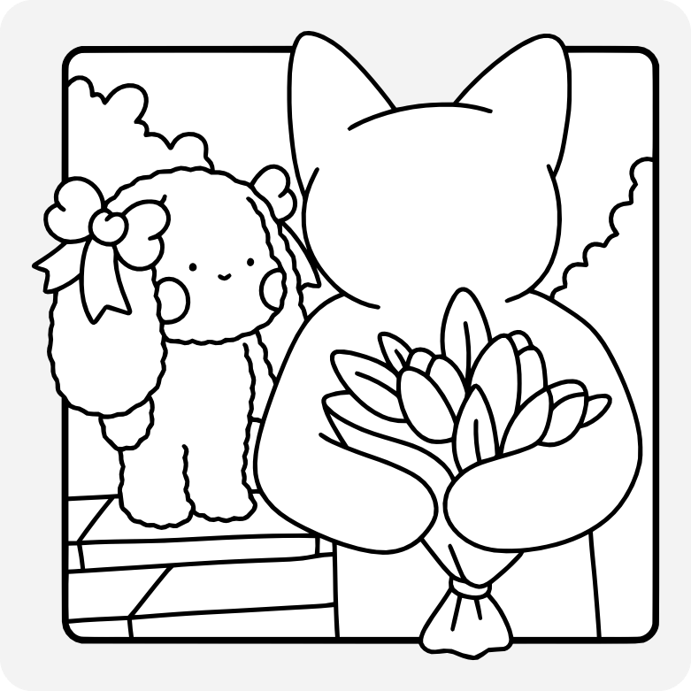 Printable coloring page #820