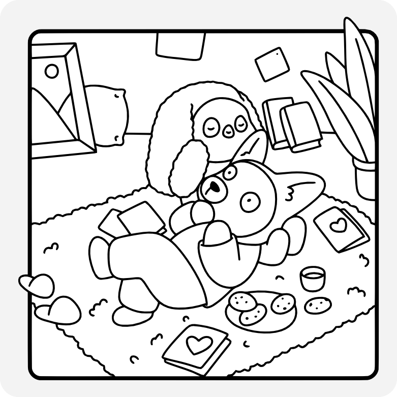 Printable coloring page #825