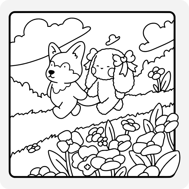 Printable coloring page #830