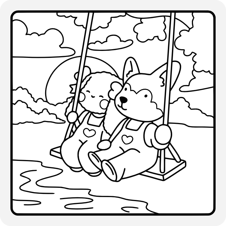 Printable coloring page #833