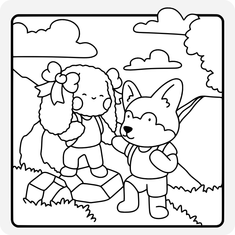 Printable coloring page #838