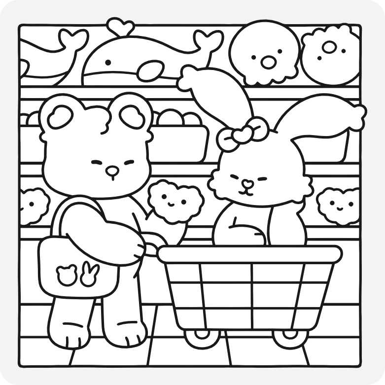 Printable coloring page #860